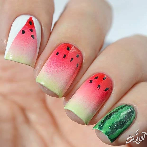 مدل ناخن جدید شب یلدا